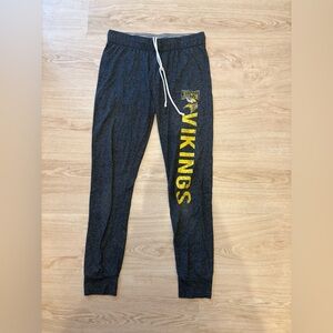 Team Apparel Minnesota Vikings Women’s Joggers Size Small